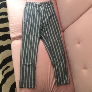 Brandy Melville/ John Galt Striped pants